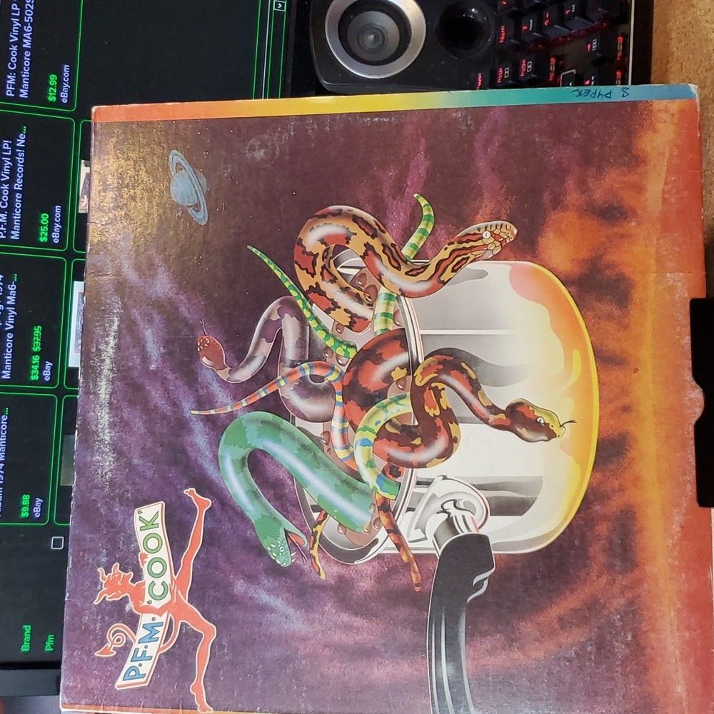 PFM Cook VINYL LP 1974